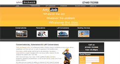 Desktop Screenshot of johns-brickwork.co.uk
